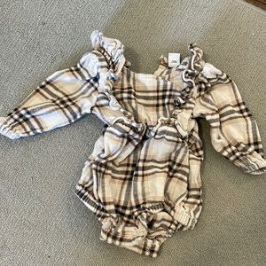 6-12 month bubble romper